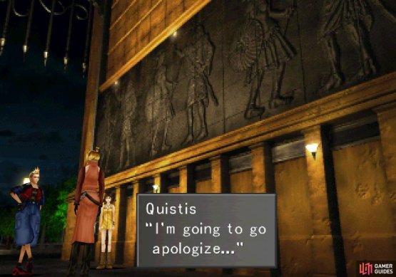 Unfortunately Quistis&rsquo;s display of intelligence is fleeting