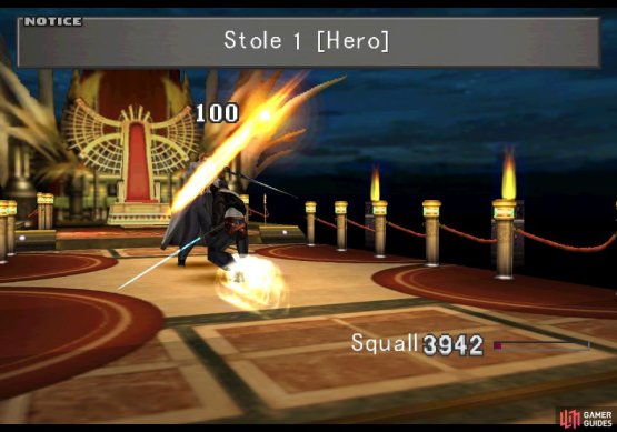 Try to steal a Hero from Seifer