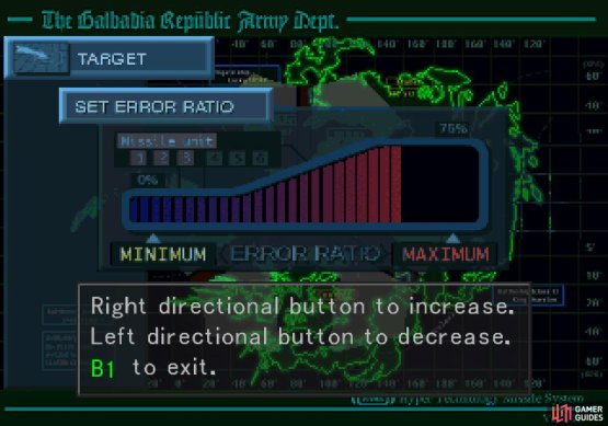 Use the coordinate terminal to give Balamb Garden a fighting chance