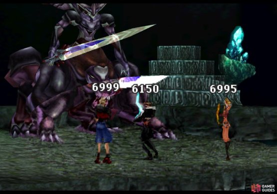 Ultima Weapon&rsquo;s two most dangerous attacks are Gravija, which will reduce the entire party&rsquo;s HP to 3/4 of their current total