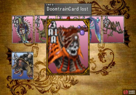 Lose the Doomtrain Card to the Queen of Cards