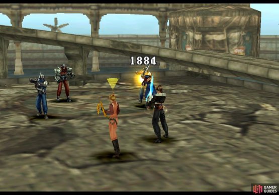 then step in and fend off the Galbadians