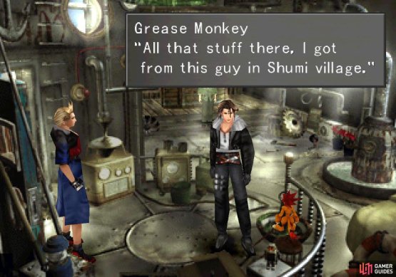 In the Grease Monkey&rsquo;s house you&rsquo;ll find an odd statue&hellip;