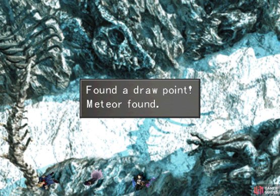 beyond which you can find a hidden (Move/Find) Meteor draw point.