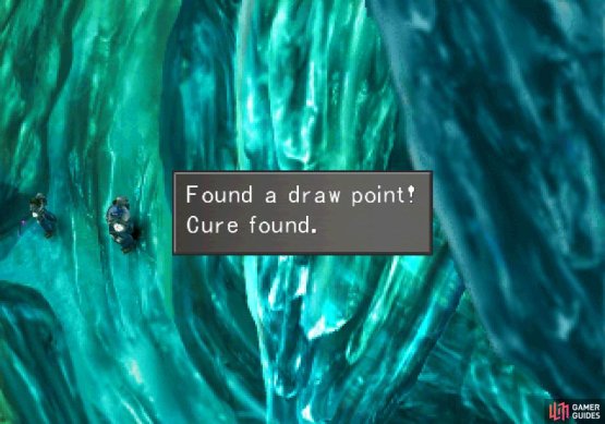 to reveal a Cure draw point