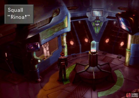 Find Rinoa in the airlock