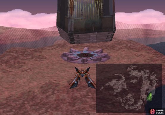 Fly the Ragnarok into Lunatic Pandora to assault the structure