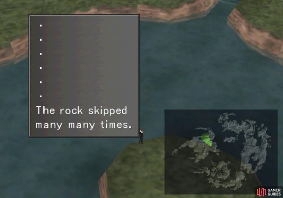 After you&rsquo;ve seen them all, skip rocks repeatedly until it skips &ldquo;many, many times&rdquo;.