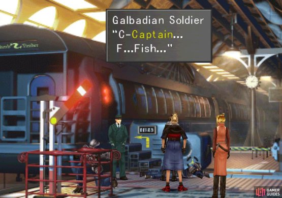 Repeatedly talk to a downed soldier to move him out of the way