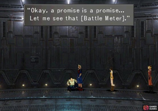 and he&rsquo;ll upgrade your Battle Meter