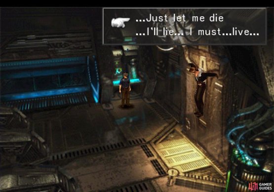 As Squall, pick a dialogue option that won&rsquo;t disgrace SeeD