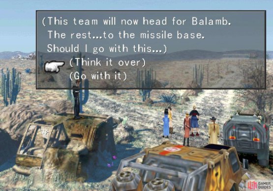 then form two teams to deal with the multiple threats facing you