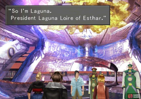 Meet the president of Esthar
