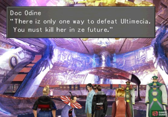 and listen to Laguna&rsquo;s scheme to get rid of Ultimecia.