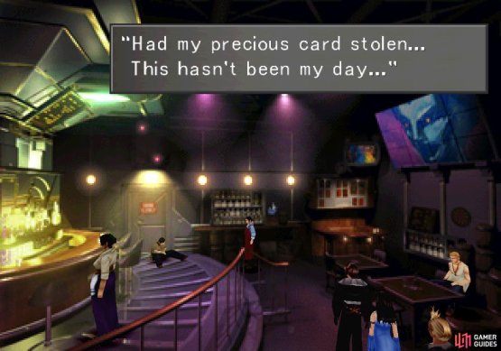 In the pub you&rsquo;ll find a drifter whining about his stolen card