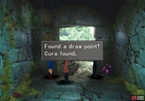 In the western room you&rsquo;ll find a Cura daw point