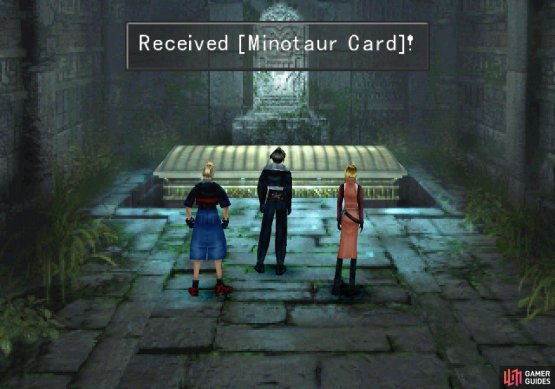 and give you the Sacred card.