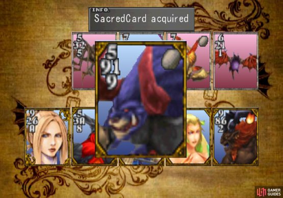 and win back your recently-lost Sacred card