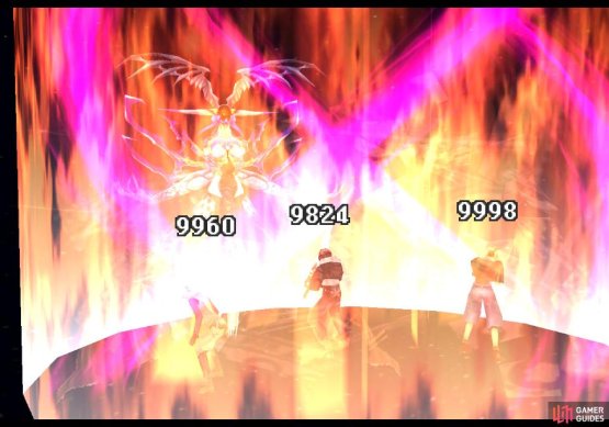 Ultimecia&rsquo;s Hell&rsquo;s Judgement attack will reduce every character to 1 HP.