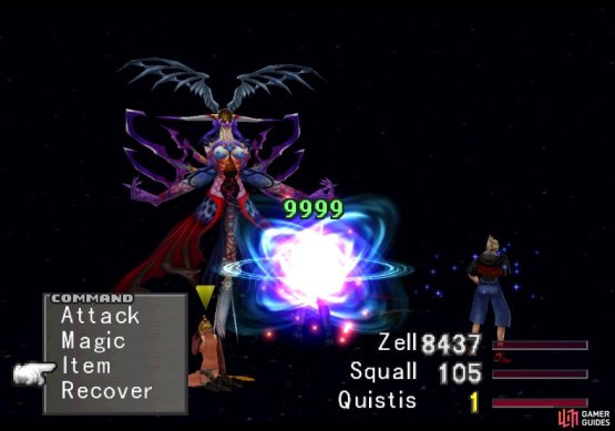 Counter immediately with a Megalixir to prevent any follow-up attacks from wiping your party.