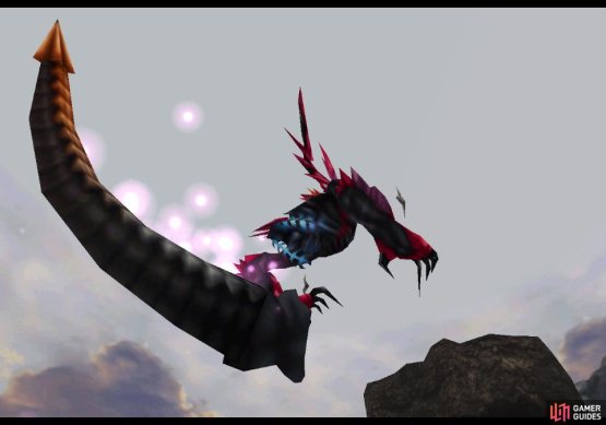 and when the abomination is nearly dead its tail will fall off, dispersing the Helixes and preventing Great Afflictor.