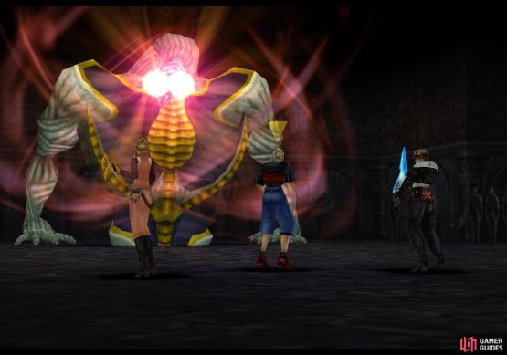 Gargantua&rsquo;s Evil Eyes attack deals damage and can inflict Curse and Slow.