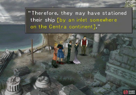 Return to Edea and she&rsquo;ll give you a letter and a rough clue of where to look for the White SeeD ship