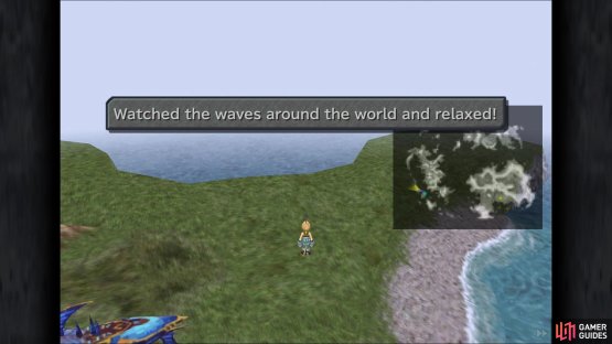 You can use the beaches to refill HP/MP if you&rsquo;ve done that side quest