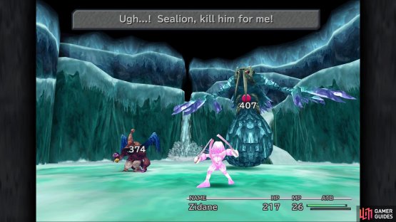 Zidane&rsquo;s Tidal Flame can make short work of the Black Waltz in this battle