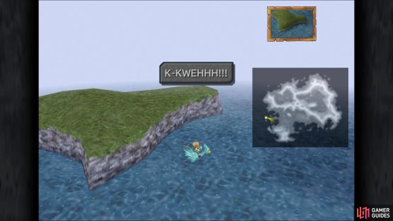 The location of the treasure for Chocograph 10