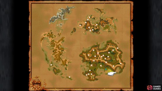 Chocograph 12 on the world map