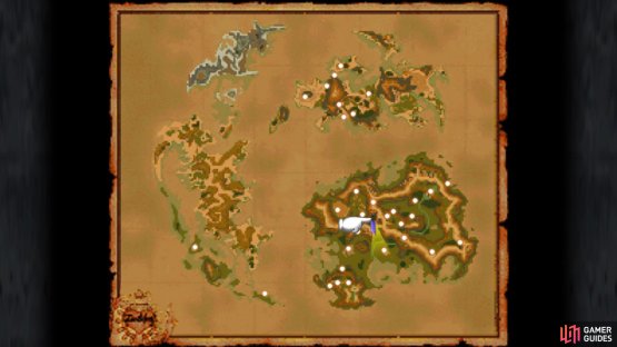 Chocograph 13 on the world map