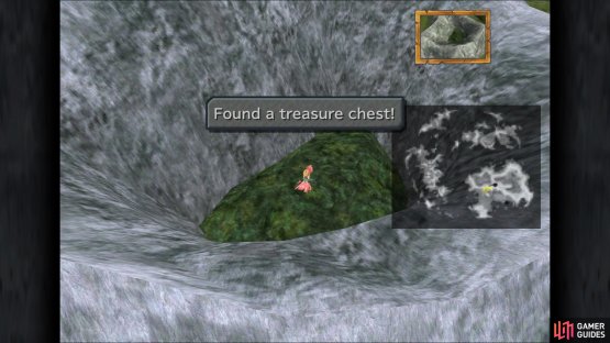 The location of the treasure for Chocograph 13