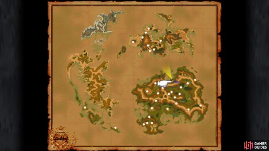 Chocograph 14 on the world map