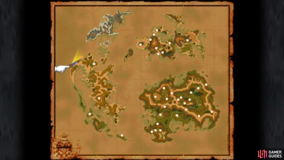 Chocograph 16 on the world map