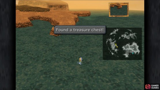 The location of the treasure for Chocograph 17