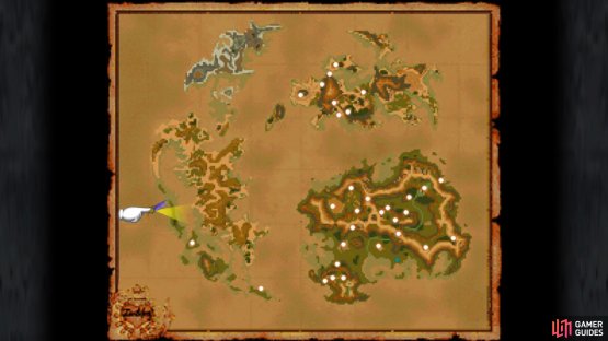 Chocograph 18 on the world map