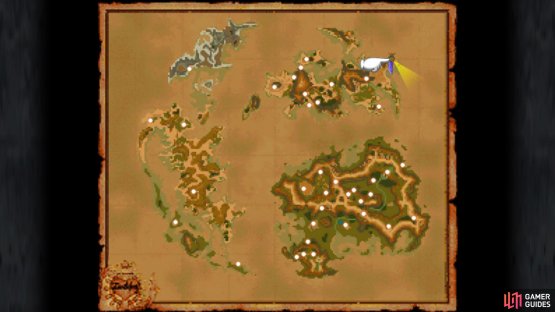 Chocograph 21 on the world map