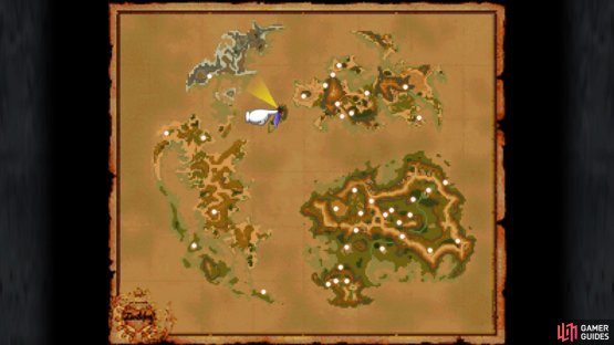 Chocograph 23 on the world map