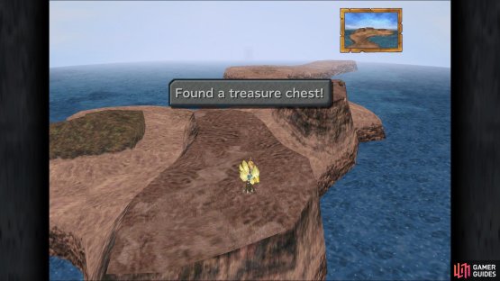 The location of the treasure for Chocograph 24
