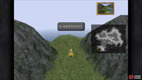 The location of the treasure for Chocograph 2