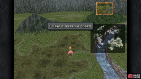 The location of the treasure for Chocograph 3
