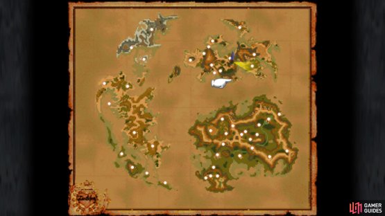 Chocograph 5 on the world map
