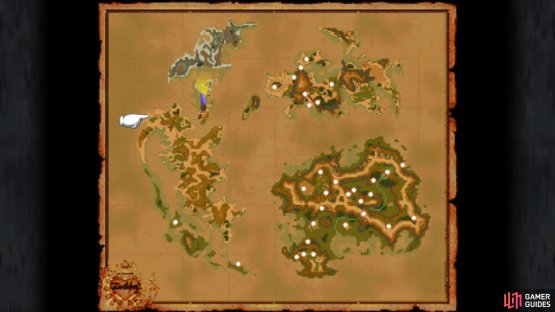 Chocograph 7 on the world map