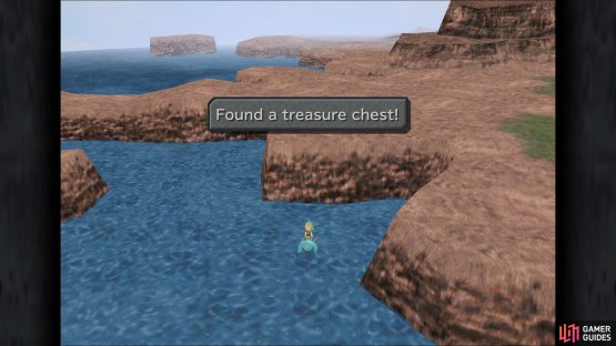 The location of the treasure for Chocograph 8