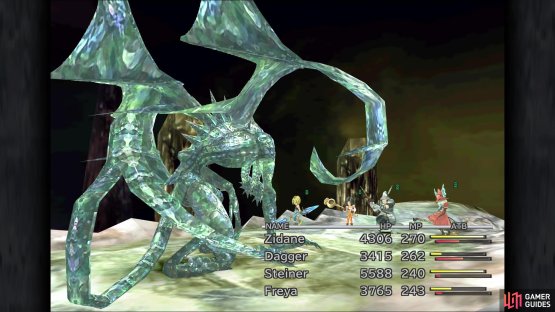 The regular enemies in Crystal World are the bosses from Memoria