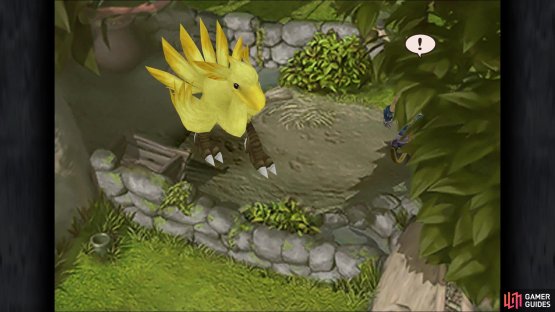 There is a hidden chest on the right side that contains 30,000 Gil
