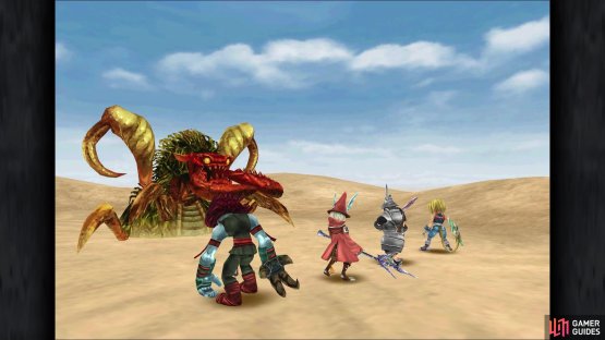 If you pick the wrong whirlpool, then you will have to fight an Antlion