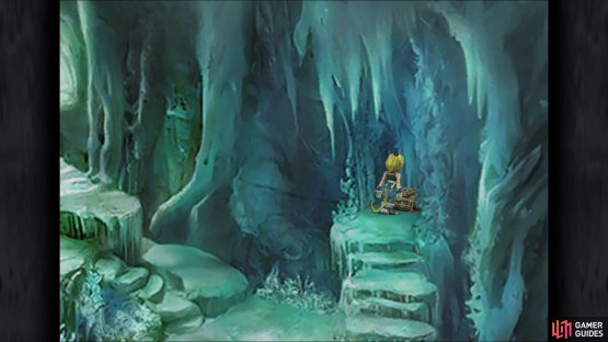 Have Vivi torch them to reveal chests behind them