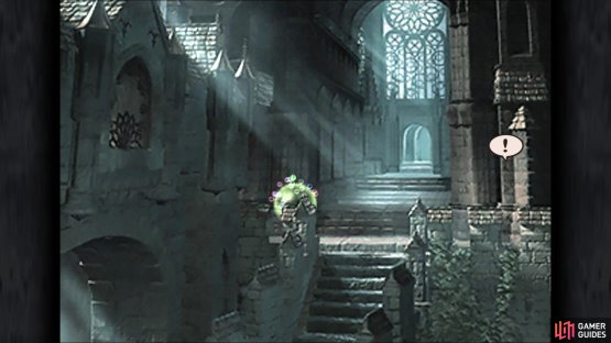 The location of Kain&rsquo;s Lance at the beginning of Memoria